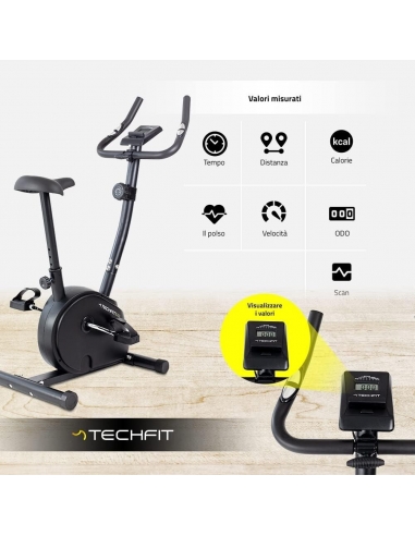 TechFit B250N Cyclette camera 8...