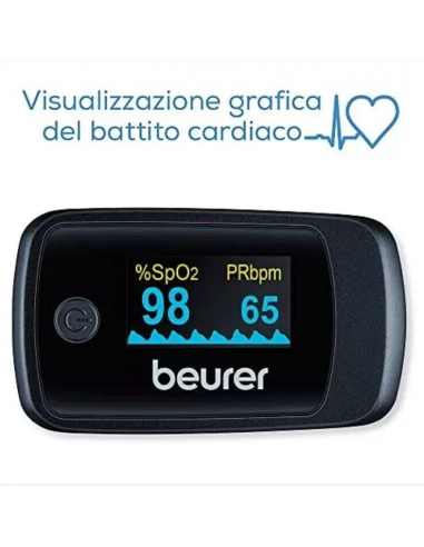 Beurer PO 45 Saturimetro Monitoraggio...