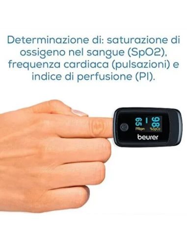 Beurer PO 45 Saturimetro Monitoraggio...