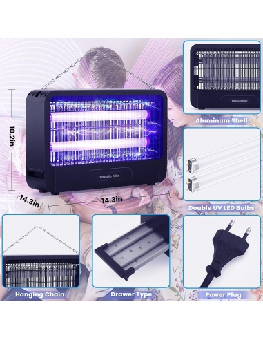 YOXISA Insetticida elettrico 20W...