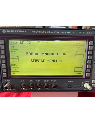 Rohde & Schwarz CMS52 Analizzatore di...