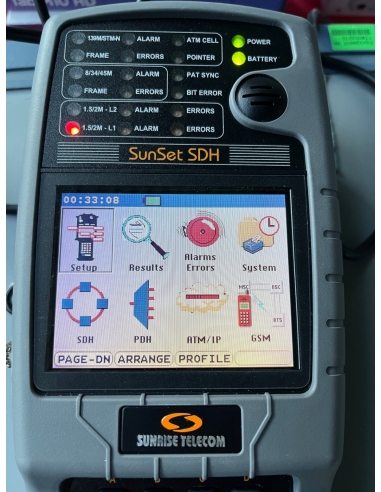 Sunrise Telecom Sunset SDH...