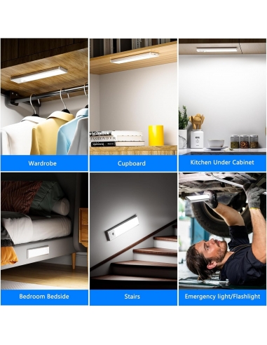 TOPPLEE Luce Sottopensile LED Sensore...