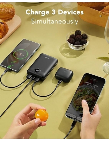 VEGER Power Bank 20000mAh 22.5W...