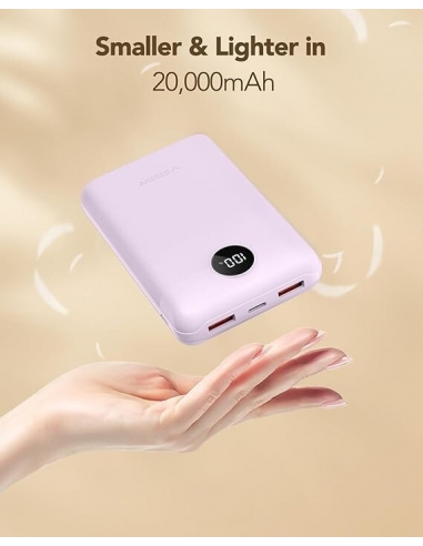 VEGER Power Bank 20000mAh 22.5W...
