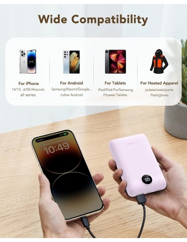 VEGER Power Bank 20000mAh 22.5W...