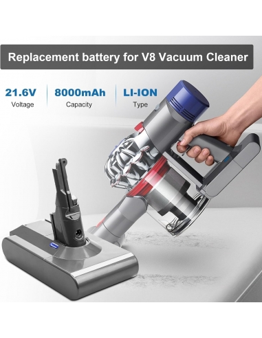 Batteria Dyson per V8 8000 mAh e 21,6...