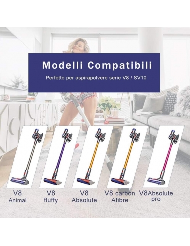 Batteria per Dyson V8  6000mAh 129,6...