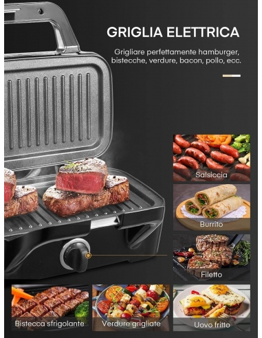 FOHERE AKA036 Tostapane 1200 W per...