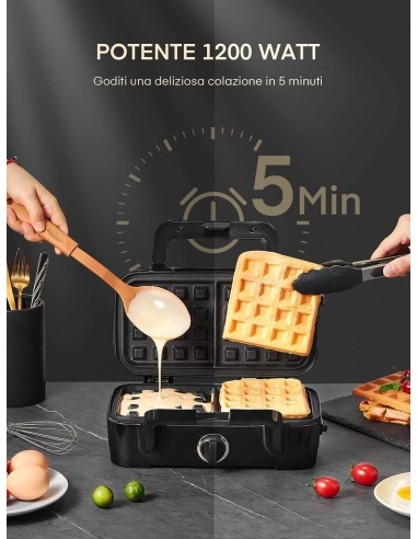 FOHERE AKA036 Tostapane 1200 W per...