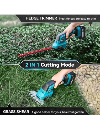 Seesii SH300 Tagliasiepi a batteria...