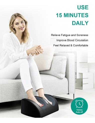 LAOBEN Massaggiatore Shiatsu piedi e...