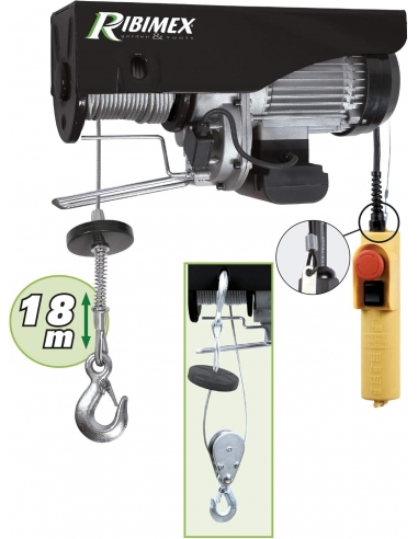 Ribimex PA600D-18 Paranco Elettrico...