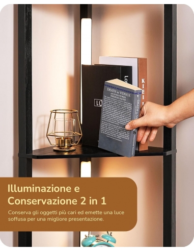 EDISHINE Lampada da Terra Soggiorno...