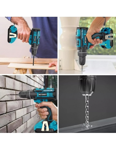 Trapano Avvitatore a Batteria 21V, 2...