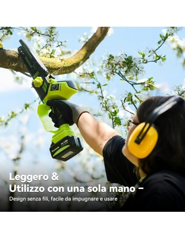 Supstable Mini Motosega a Batteria...