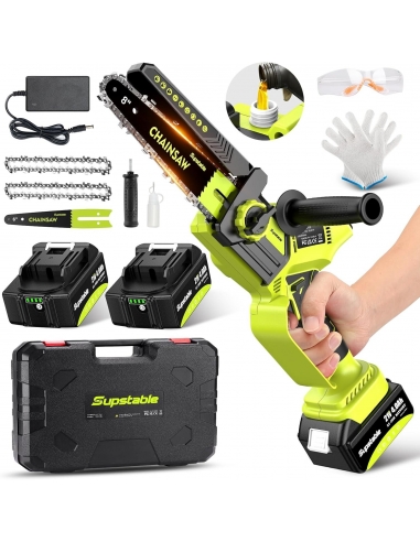 Supstable Mini Motosega a Batteria...