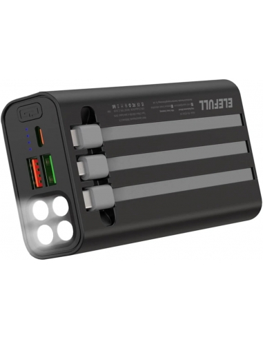 Elefull Power Bank 26800Mah Con Cavo...