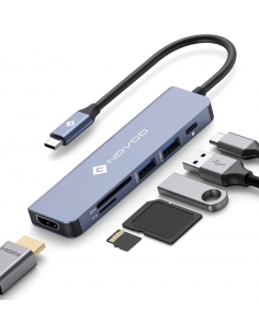 NOVOO R6PD Hub USB C...