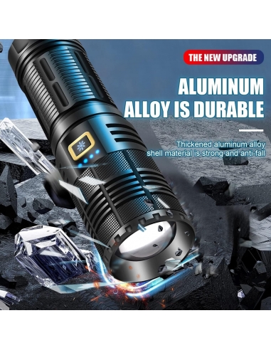 FUIIKE 188 Torcia LED Ricaricabile...