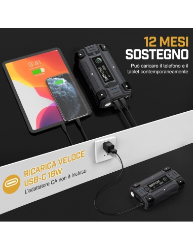 BRPOM BM501 Booster Starter Auto Moto...