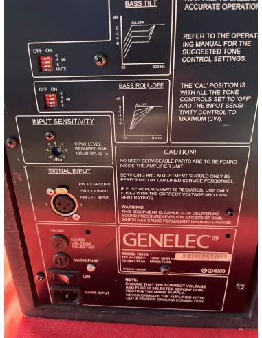 GENELEC 1031A Monitor da studio 120W