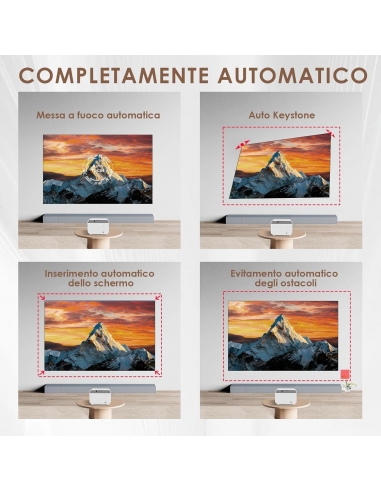 FunFlix A1 Video Proiettore Full HD...