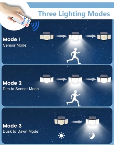 Topabol TBD-33 Lampada solare LED...