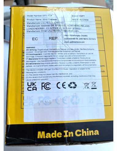 SINPY SPY-YL6 Mini Motosega a...