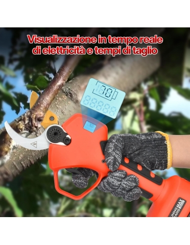 50mm Forbici Potatura a Batteria...