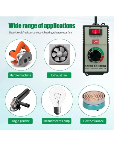 SIRYDER Regolatore di Velocità Motore...