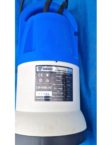 DEKO Pompa sommergibile per acqua...