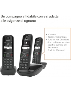 Gigaset AS690 Trio Telefono... 2