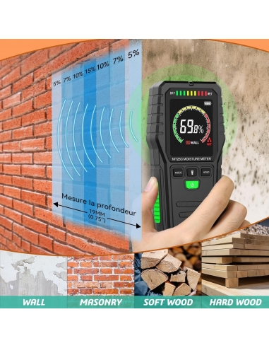 RDINSCOS  Misuratore di umidità per...