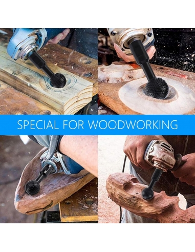 Fresa sgorbia per incisione con testa...