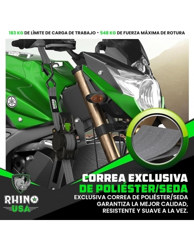 Cinghie di fissaggio a cricchetto...