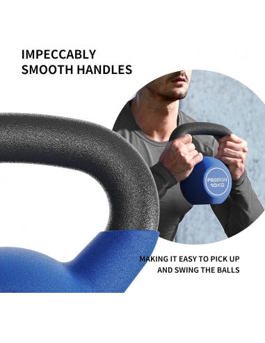 Palla con pesi rivestita in neoprene...