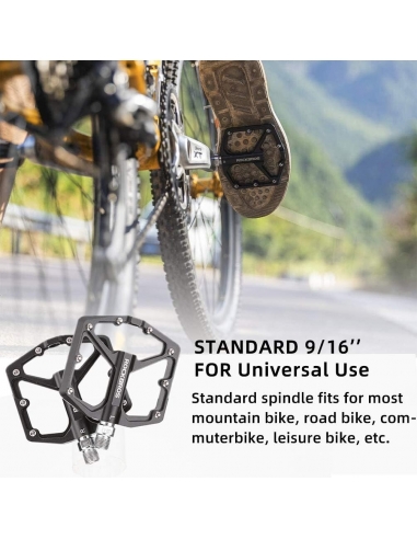 Pedali piatti ROCKBROS MTB Pedali per...