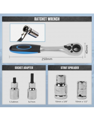 Dptool 46 pezzi Set di utensili per...