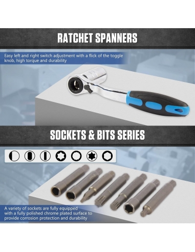 Dptool 46 pezzi Set di utensili per...