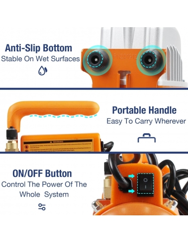 Vacuum Pompa a Vuoto 3 CFM per...