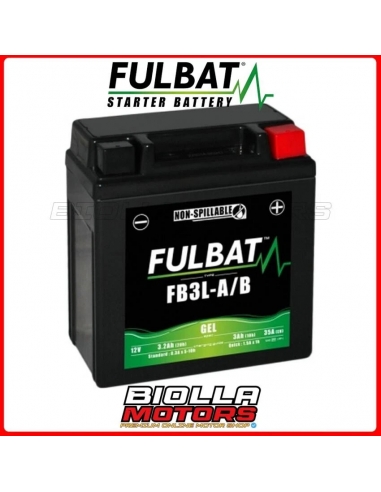 Fulbat - Batteria Moto GEL FB3L-A/B...