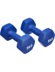Coppia di manubri da 5kg in... 2
