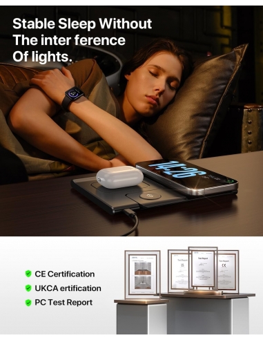 EXW HYS03 Stazione ricarica Wireless...