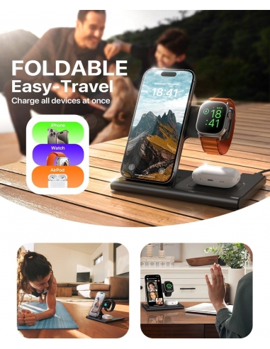 EXW HYS03 Stazione ricarica Wireless...