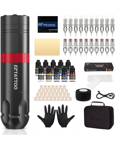 EZ Tattoo Kit  Macchina Tatuaggi...