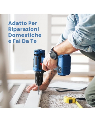 FAHEFANA Trapano Avvitatore a...