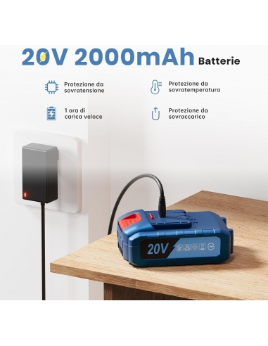 FAHEFANA Trapano Avvitatore a...