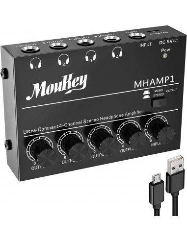 Moukey MHAMP1 Mini Amplificatore...
