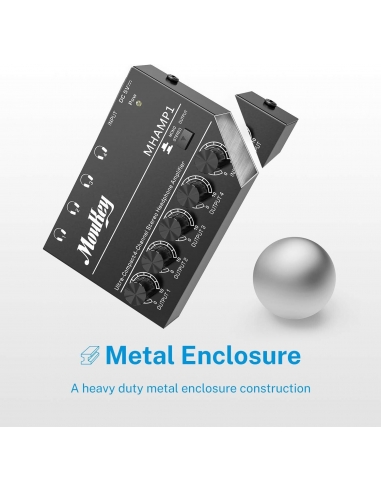 Moukey MHAMP1 Mini Amplificatore...